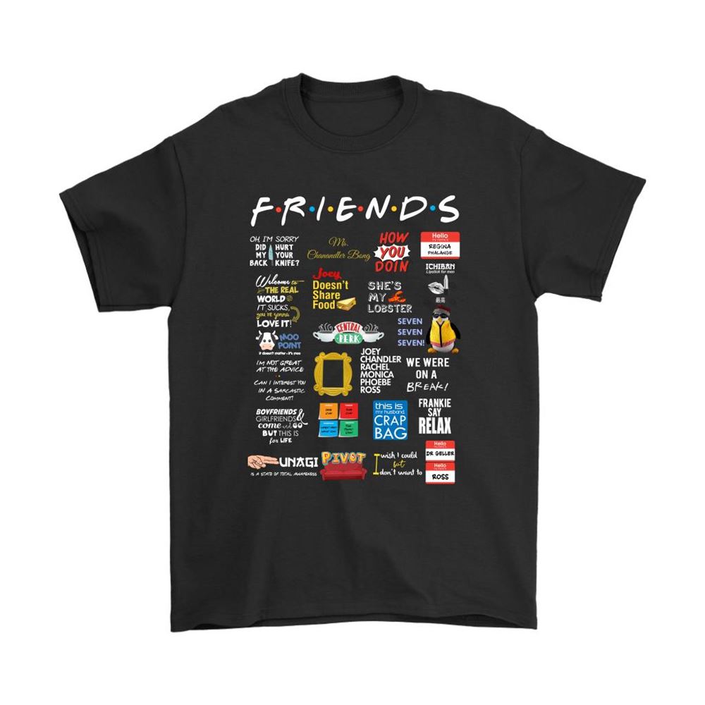 The Best Friends Quotes You Need To Know Friends Shirts