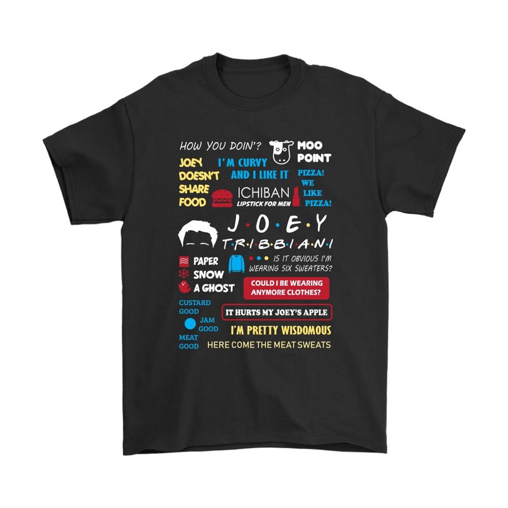 The Best Of Joey Tribbiani Friends Shirts