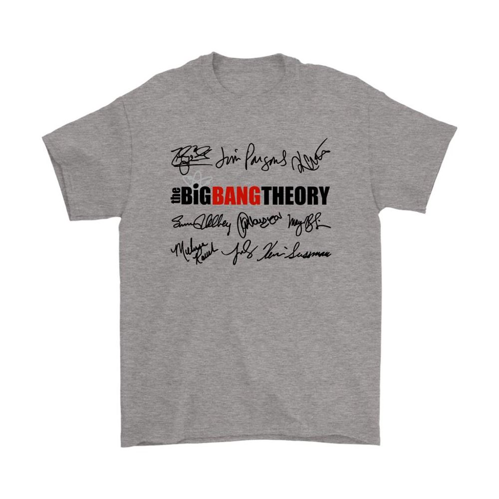 The Big Bang Theory Signature Shirts