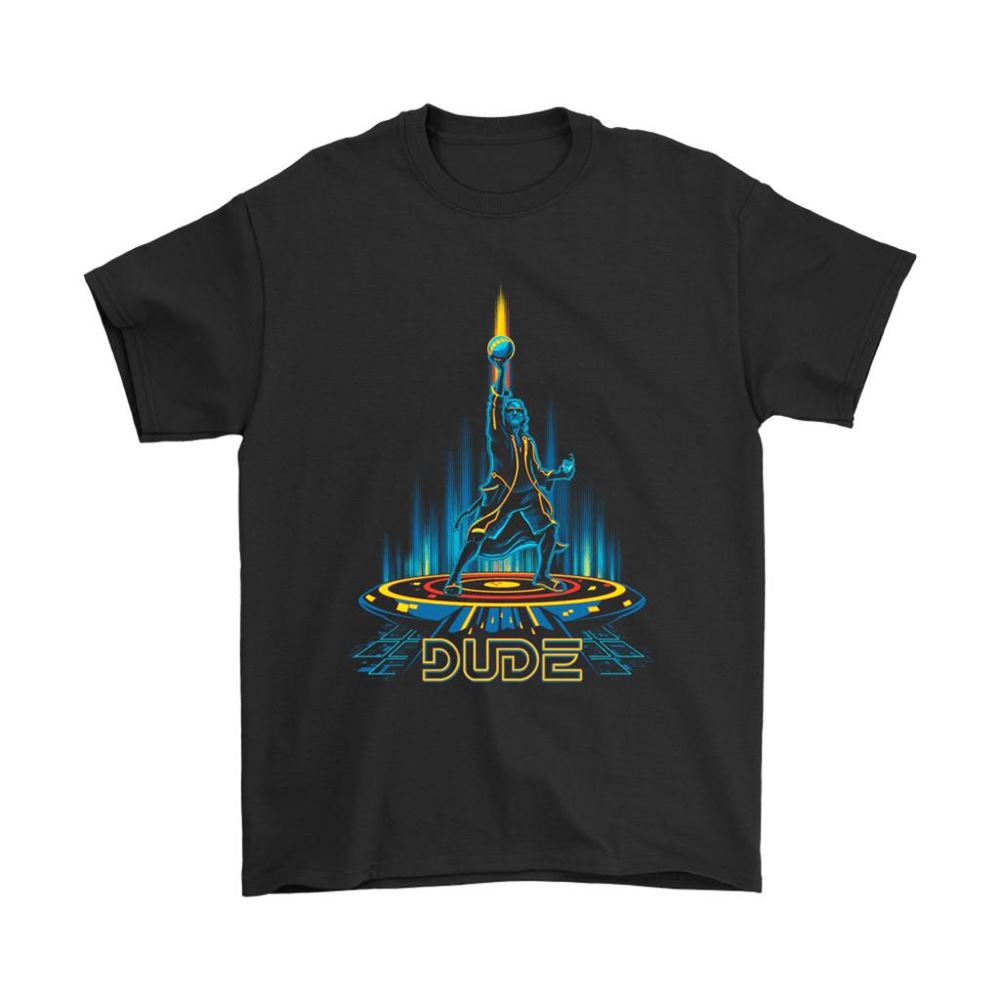 The Big Lebowski Dude Tron Legacy Mashup Shirts