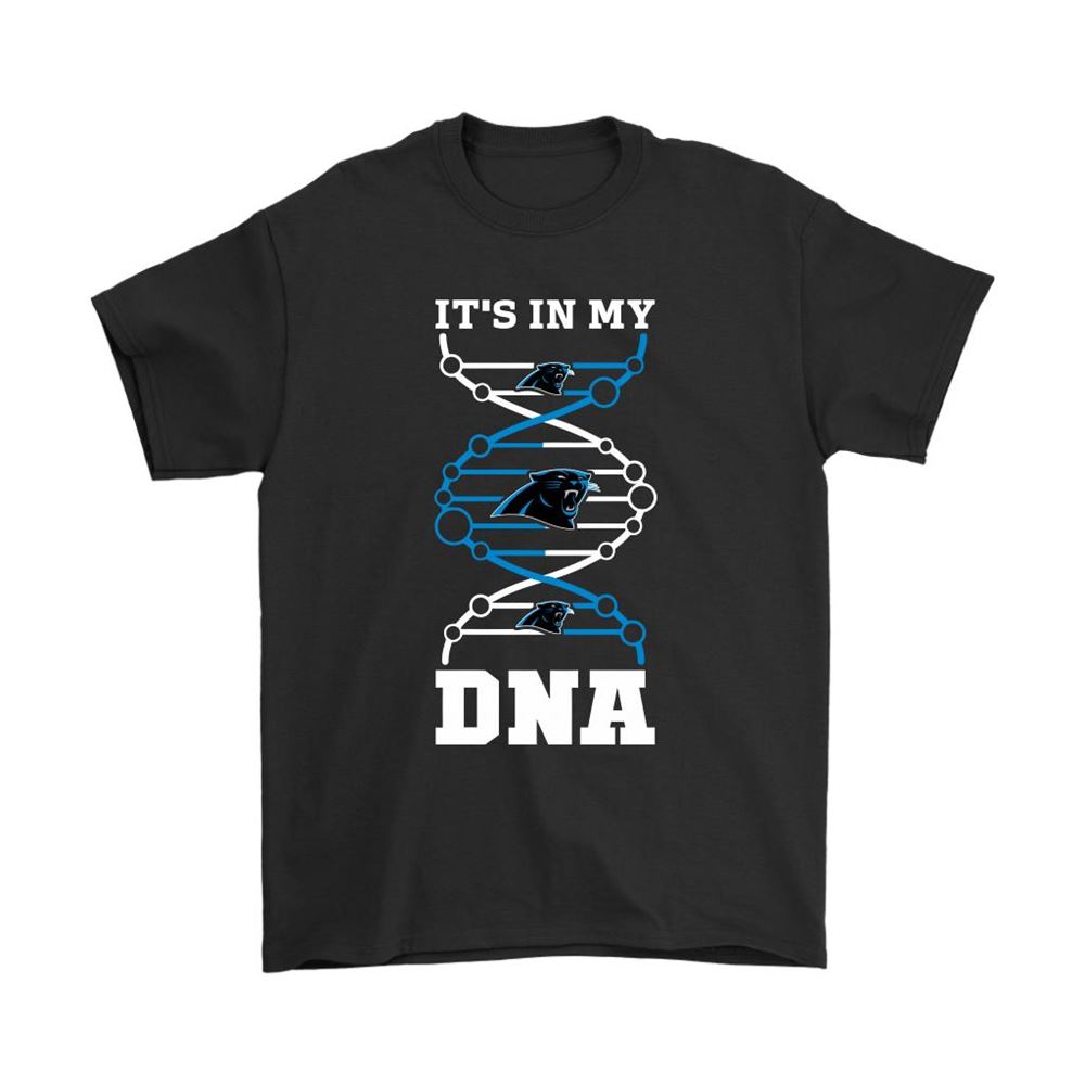 The Carolina Panthers Its In My Dna Nfl Football Shirts