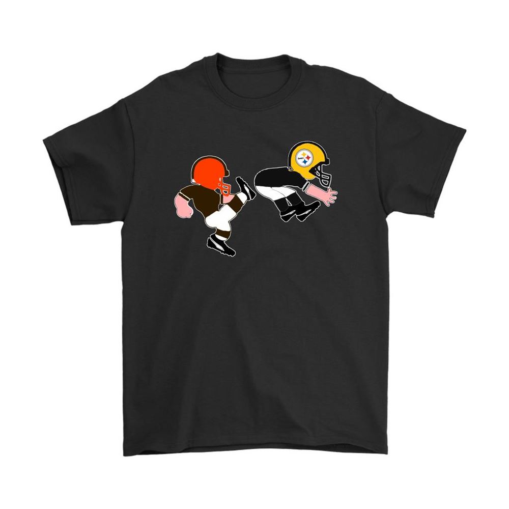 The Cleveland Browns Kick Your Ass Nfl Football Shirts