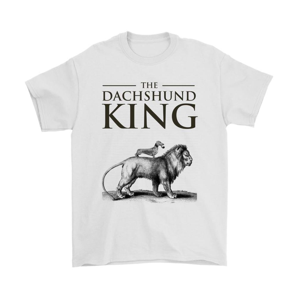 The Dachshund King The Lion King Dog Shirts