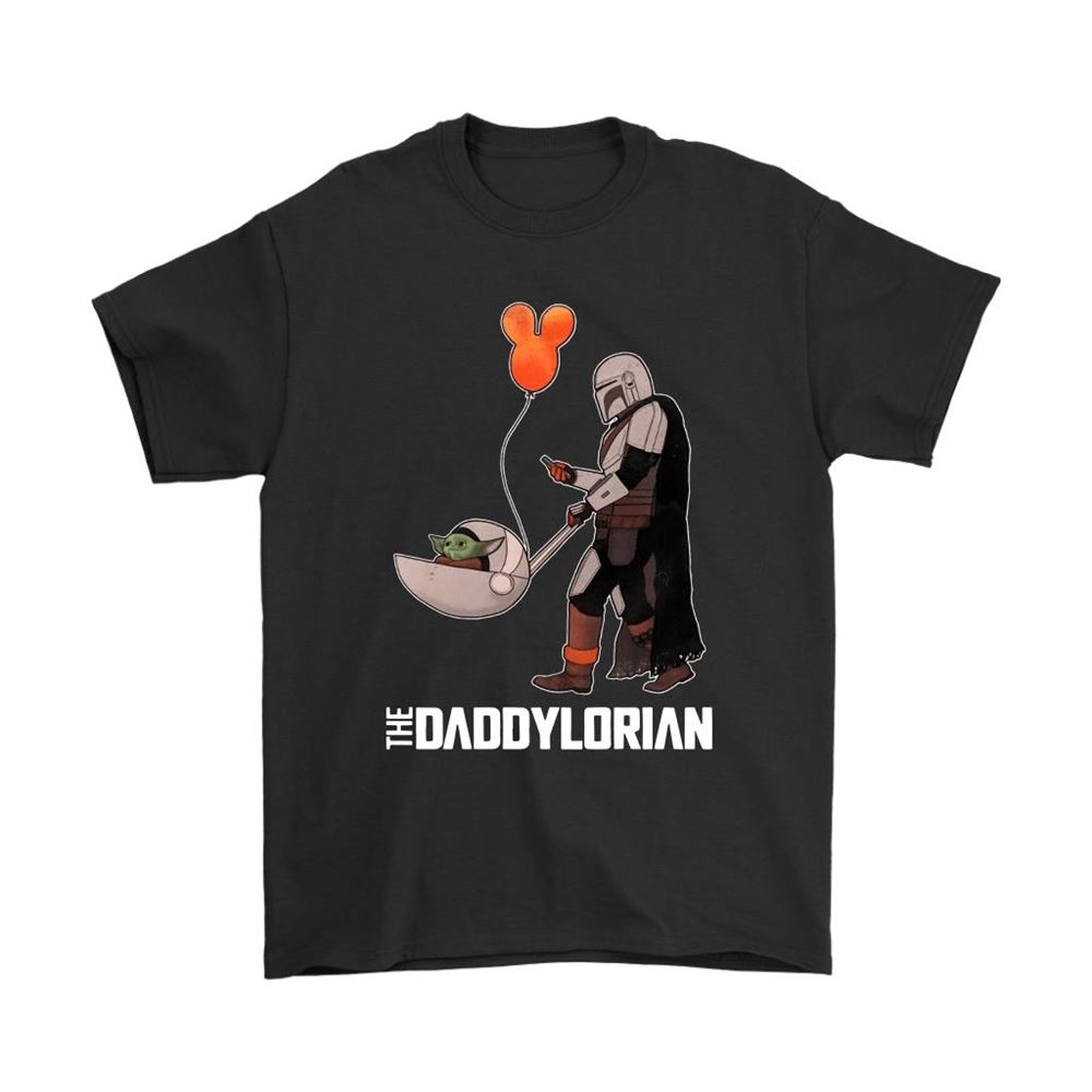 The Daddylorian Baby Yoda And The Mandalorian Father Shirts