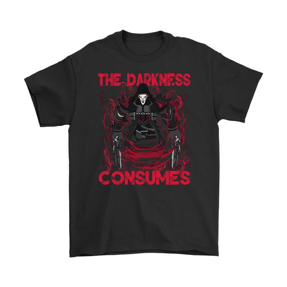 The Darkness Consumes Reaper Overwatch Shirts - Luxwoo.com