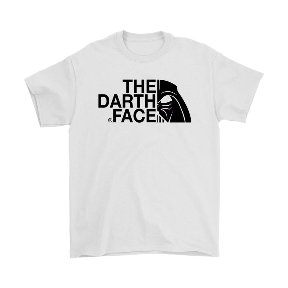 The Darth Face Darth Vader North Face Logo Shirts
