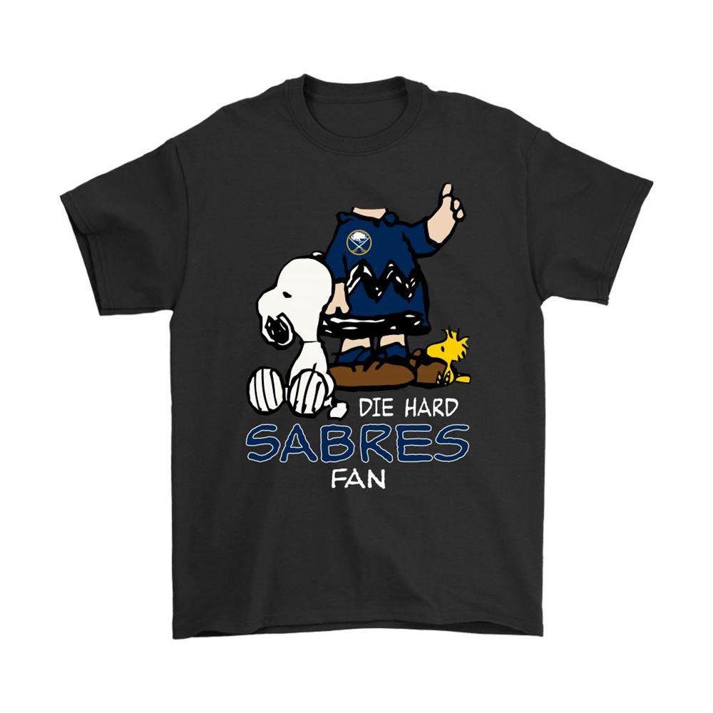 The Die Hard Buffalo Sabres Fans Charlie Snoopy Nhl Shirts