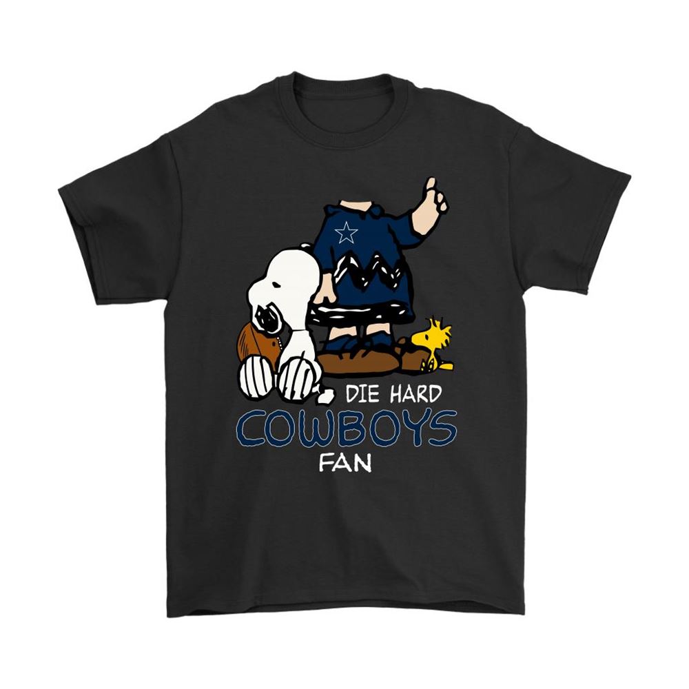 The Die Hard Dallas Cowboys Fans Charlie Snoopy Nfl Shirts