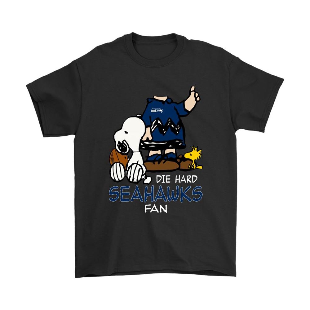 The Die Hard Seattle Seahawks Fans Charlie Snoopy Nfl Shirts