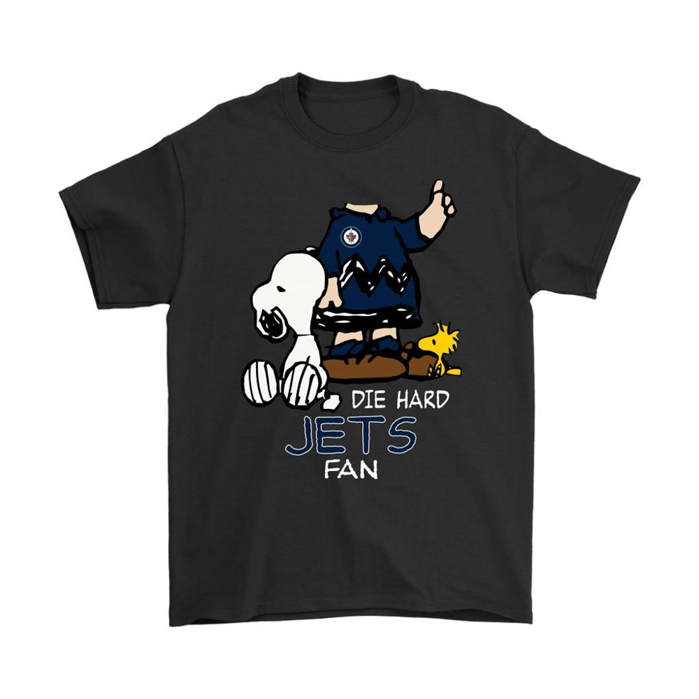 The Die Hard Winnipeg Jets Fans Charlie Snoopy Nhl Shirts