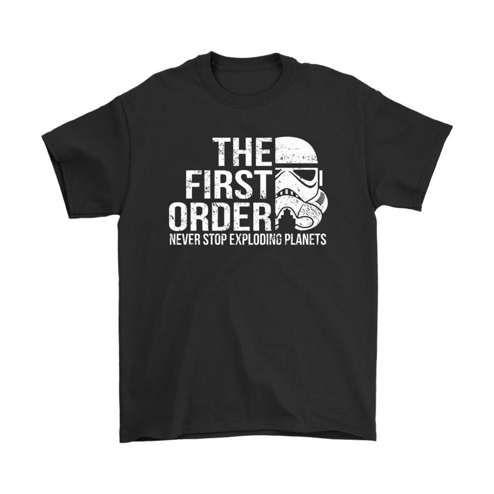 The First Order Never Stop Exploring Planets Stormtrooper Shirts