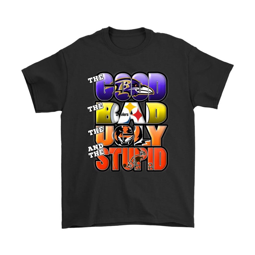 The Good Bad Ugly Stupid Mashup Nfl Baltimore Ravens Shirts