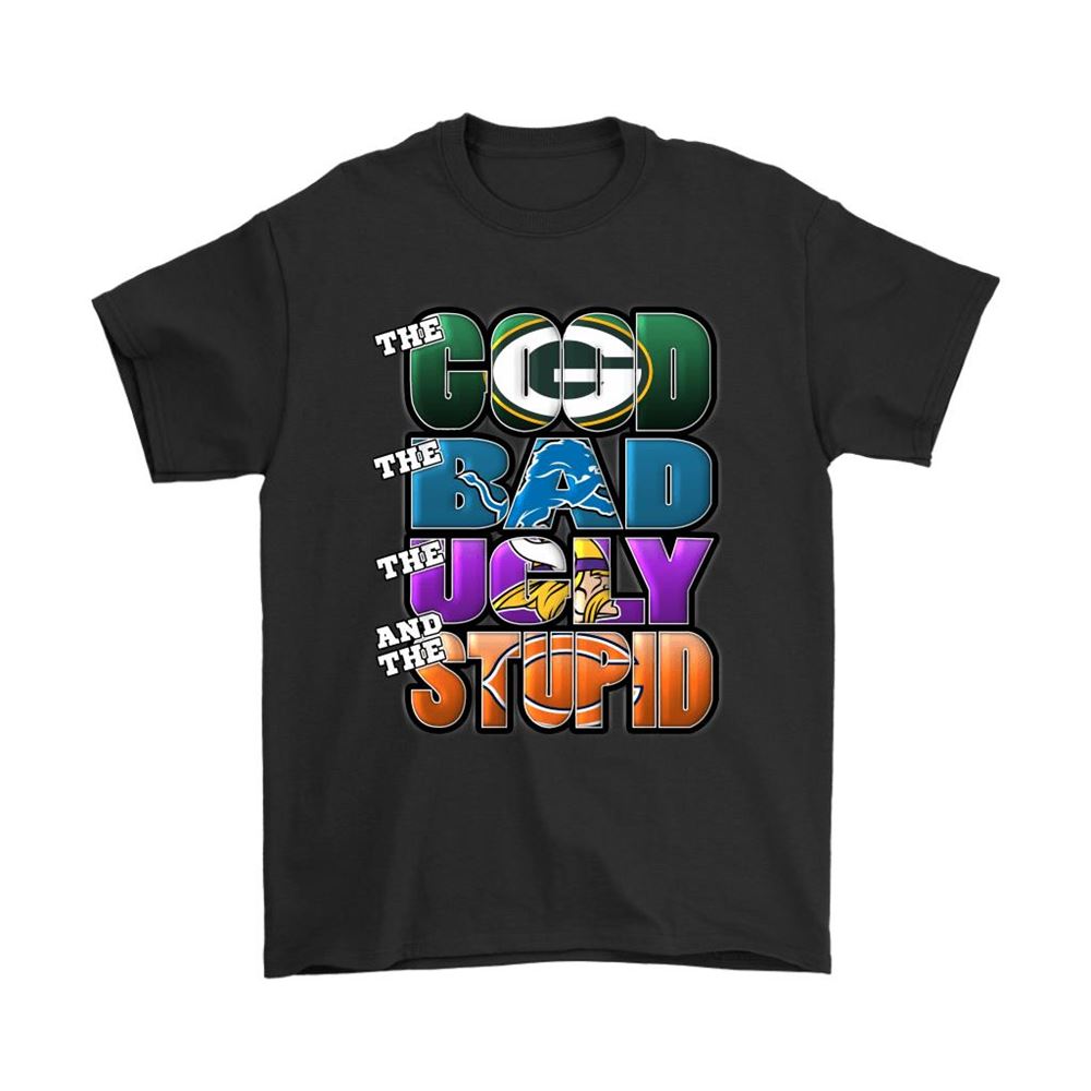 The Good Bad Ugly Stupid Mashup Nfl Green Bay Packers Shirts