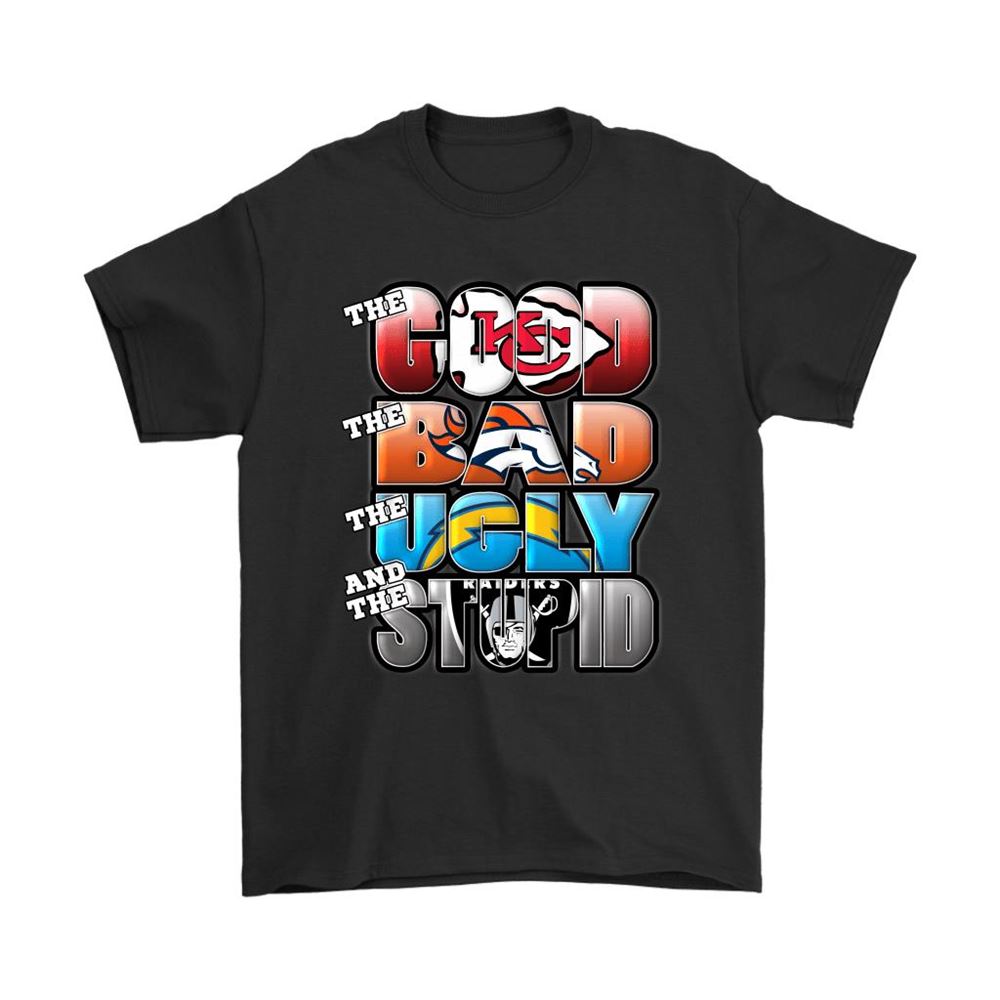 The Good Bad Ugly Stupid Mashup Nfl Kansas City Chiefs Shirts