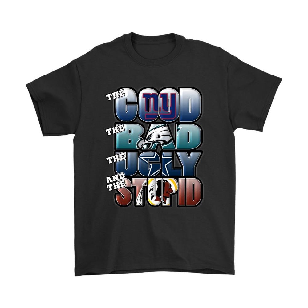 The Good Bad Ugly Stupid Mashup Nfl New York Giants Shirts