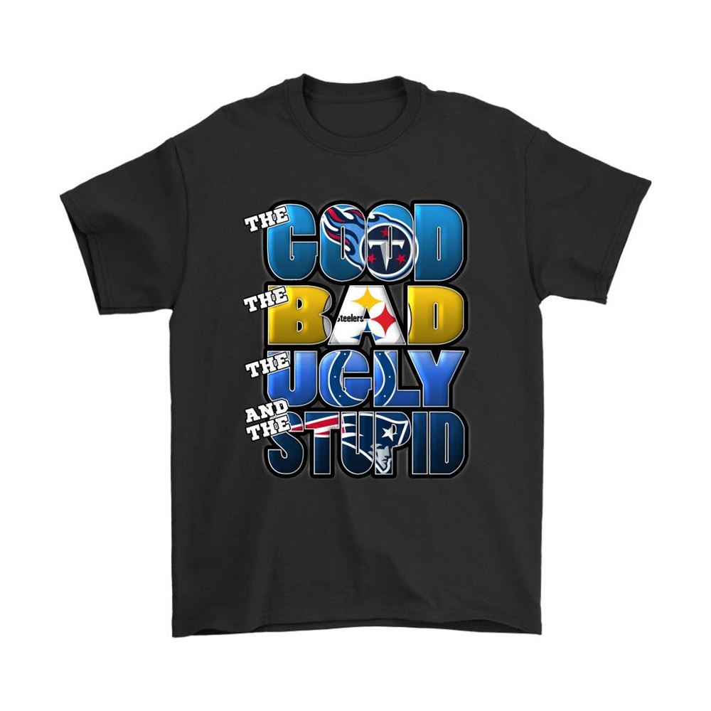 The Good Bad Ugly Stupid Mashup Nfl Tennessee Titans Shirts