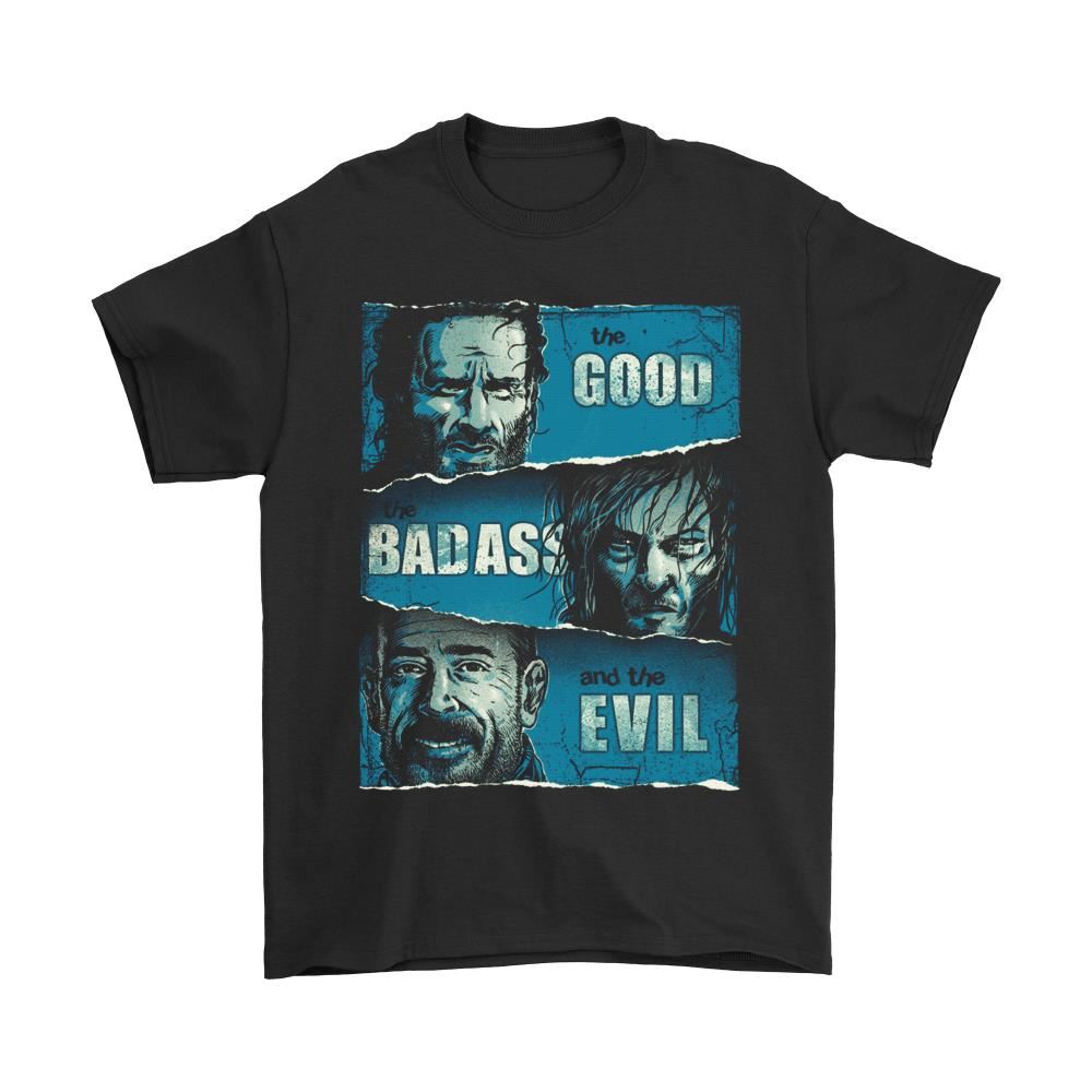 The Good The Badass An The Evil The Walking Dead Shirts