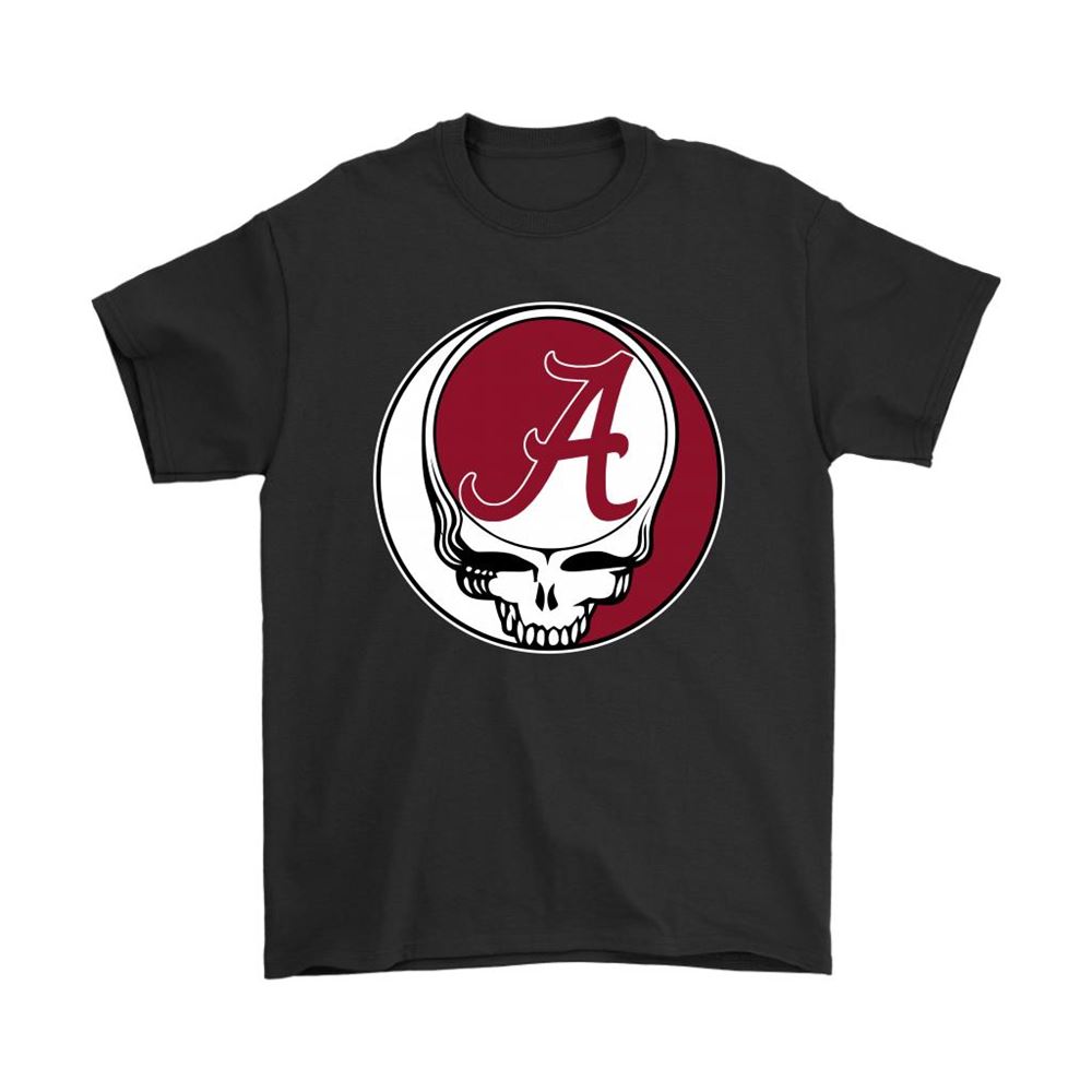 The Grateful Dead X Alabama Crimson Tide Logo Ncaa Shirts