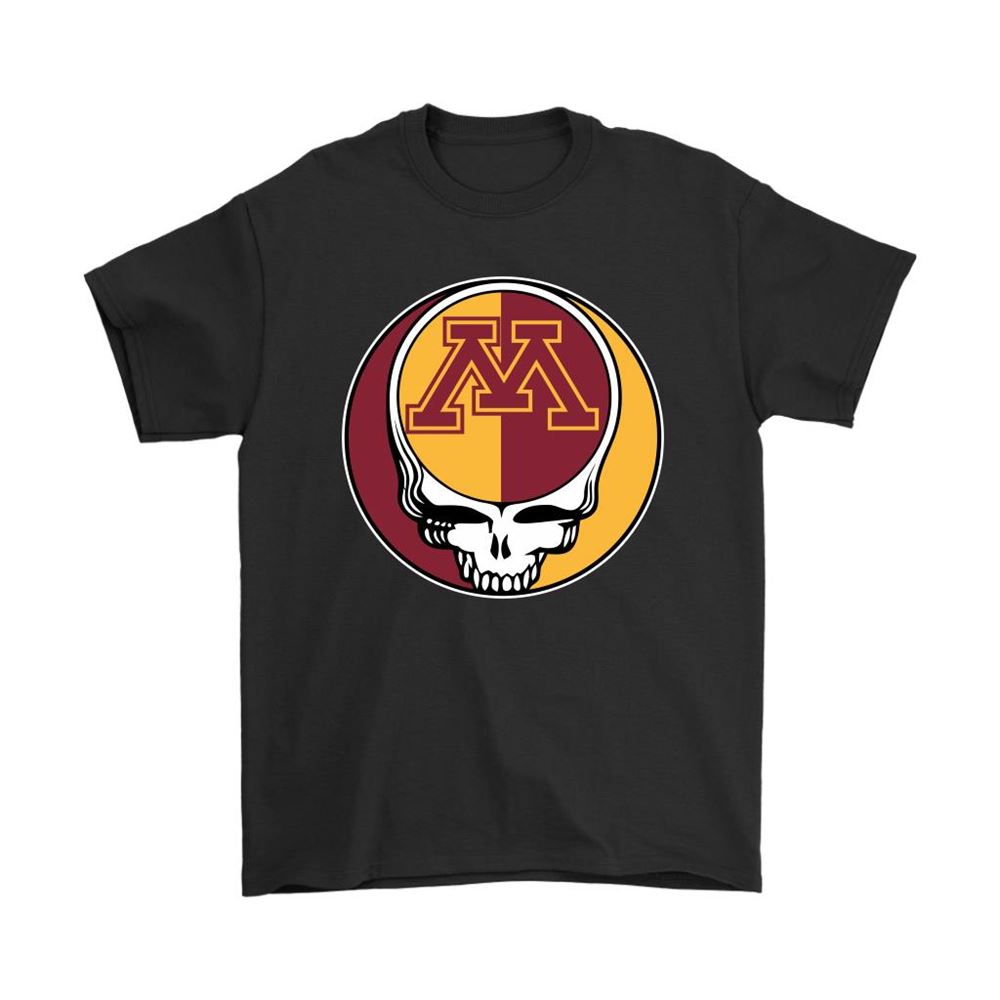 The Grateful Dead X Minnesota Golden Gophers Logo Ncaa Shirts