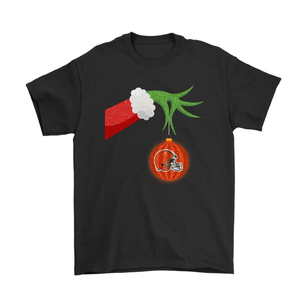 The Grinch Christmas Decoration Cleveland Browns Nfl Shirts