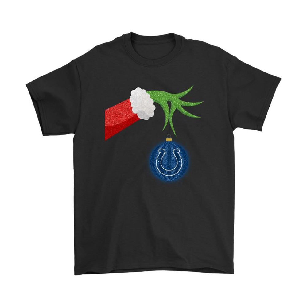 The Grinch Christmas Decoration Indianapolis Colts Nfl Shirts