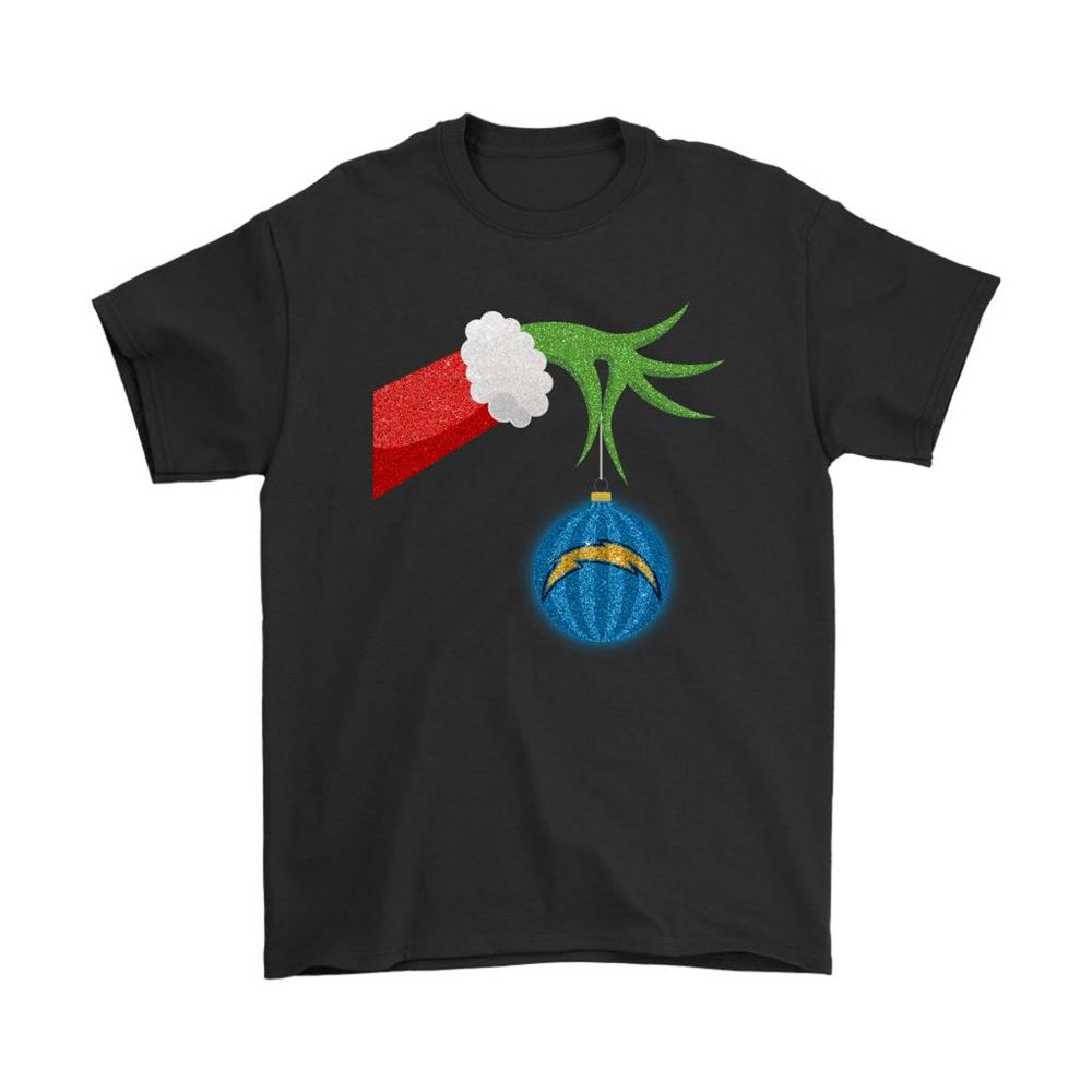 The Grinch Christmas Decoration Los Angeles Chargers Nfl Shirts