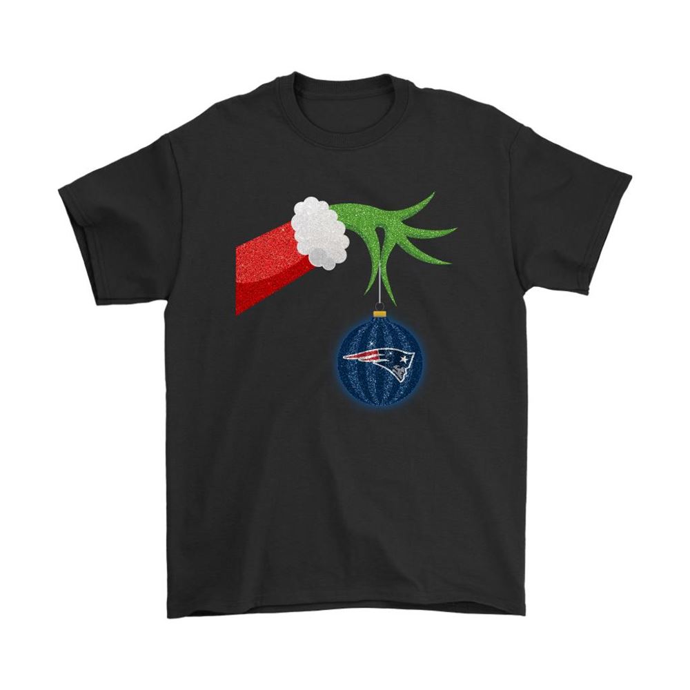 The Grinch Christmas Decoration New England Patriots Nfl Shirts