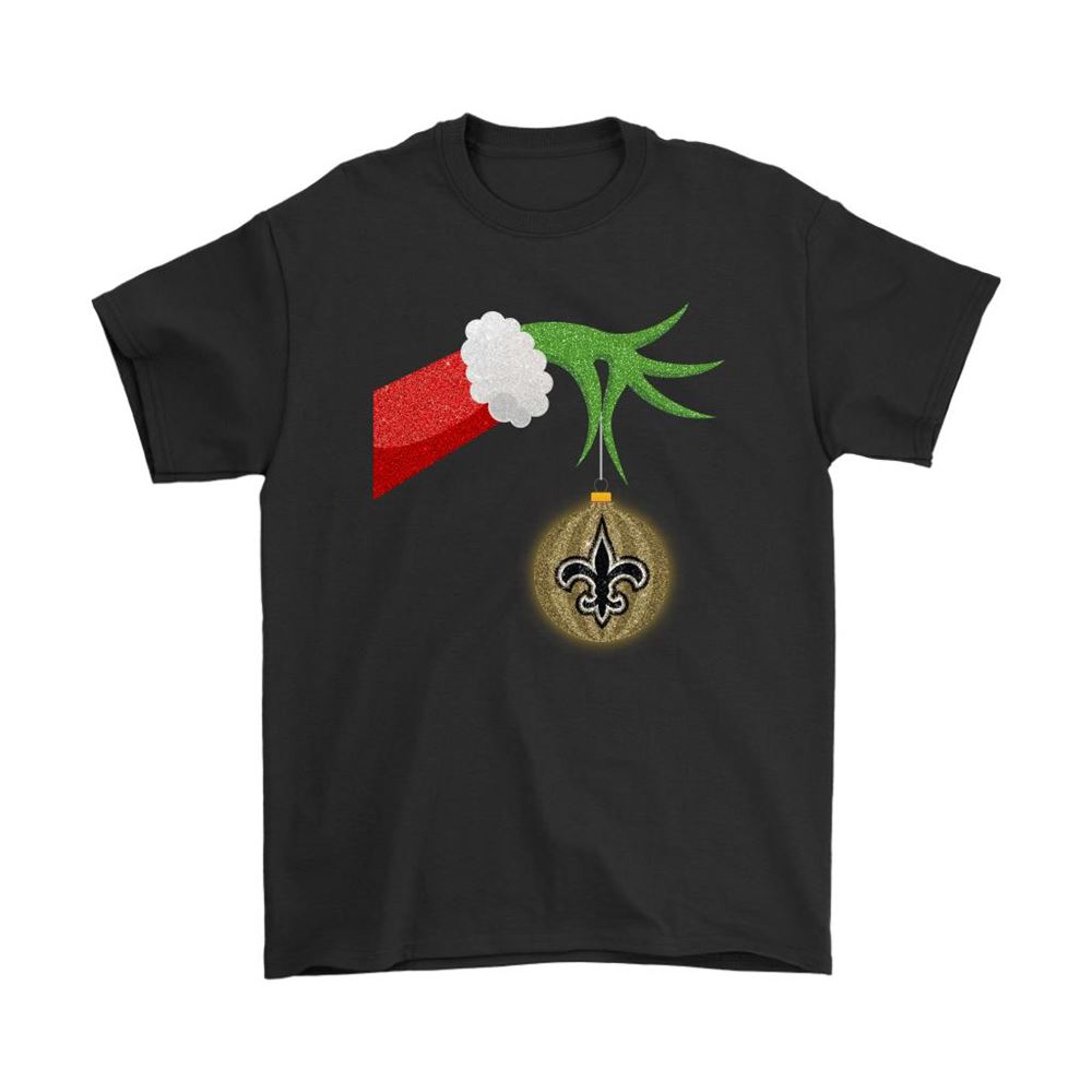 The Grinch Christmas Decoration New Orleans Saints Nfl Shirts