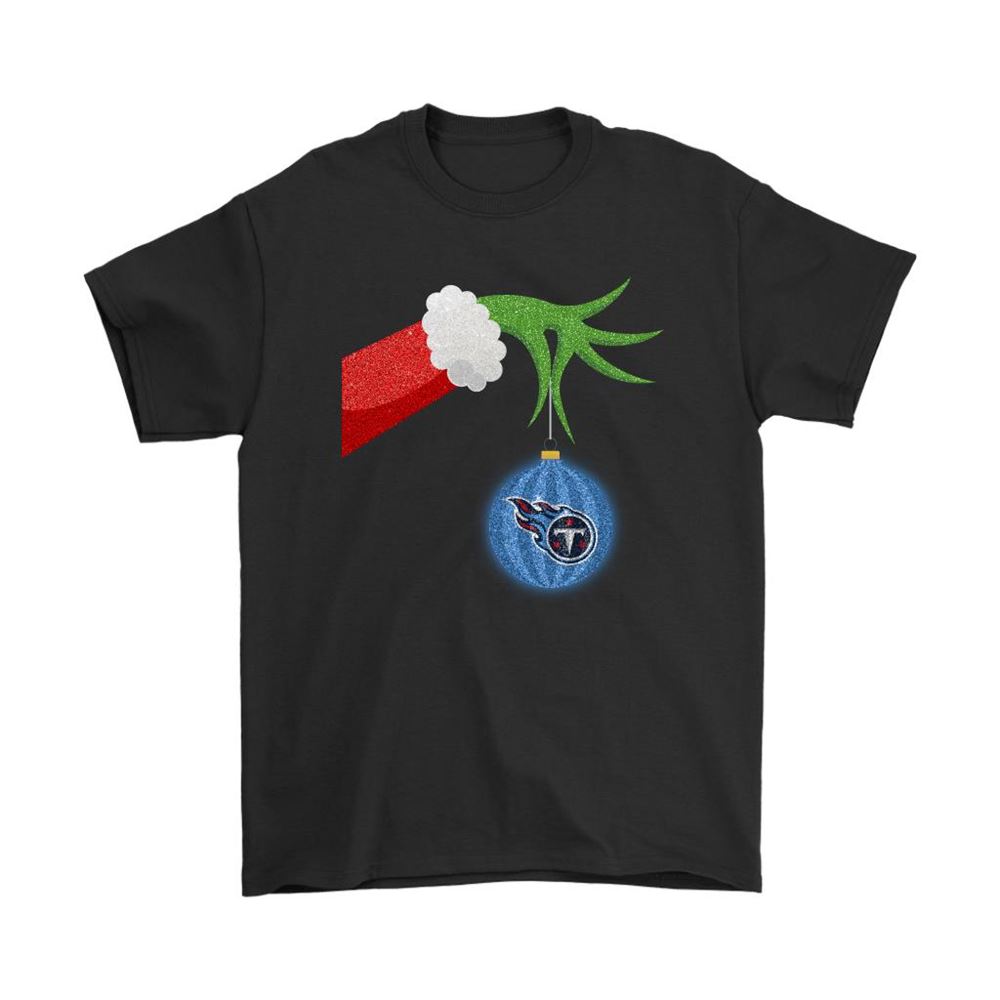 The Grinch Christmas Decoration Tennessee Titans Nfl Shirts