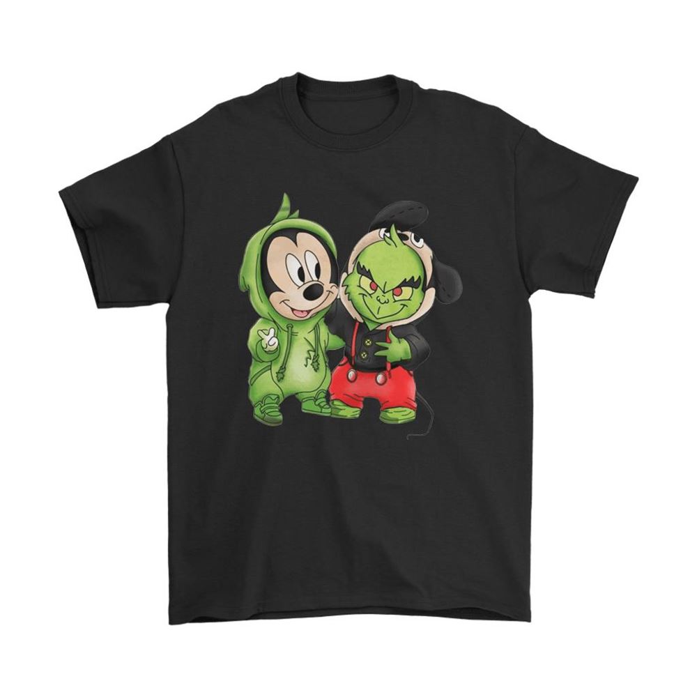 The Grinch Mickey Mouse Costume Exchange Shirts