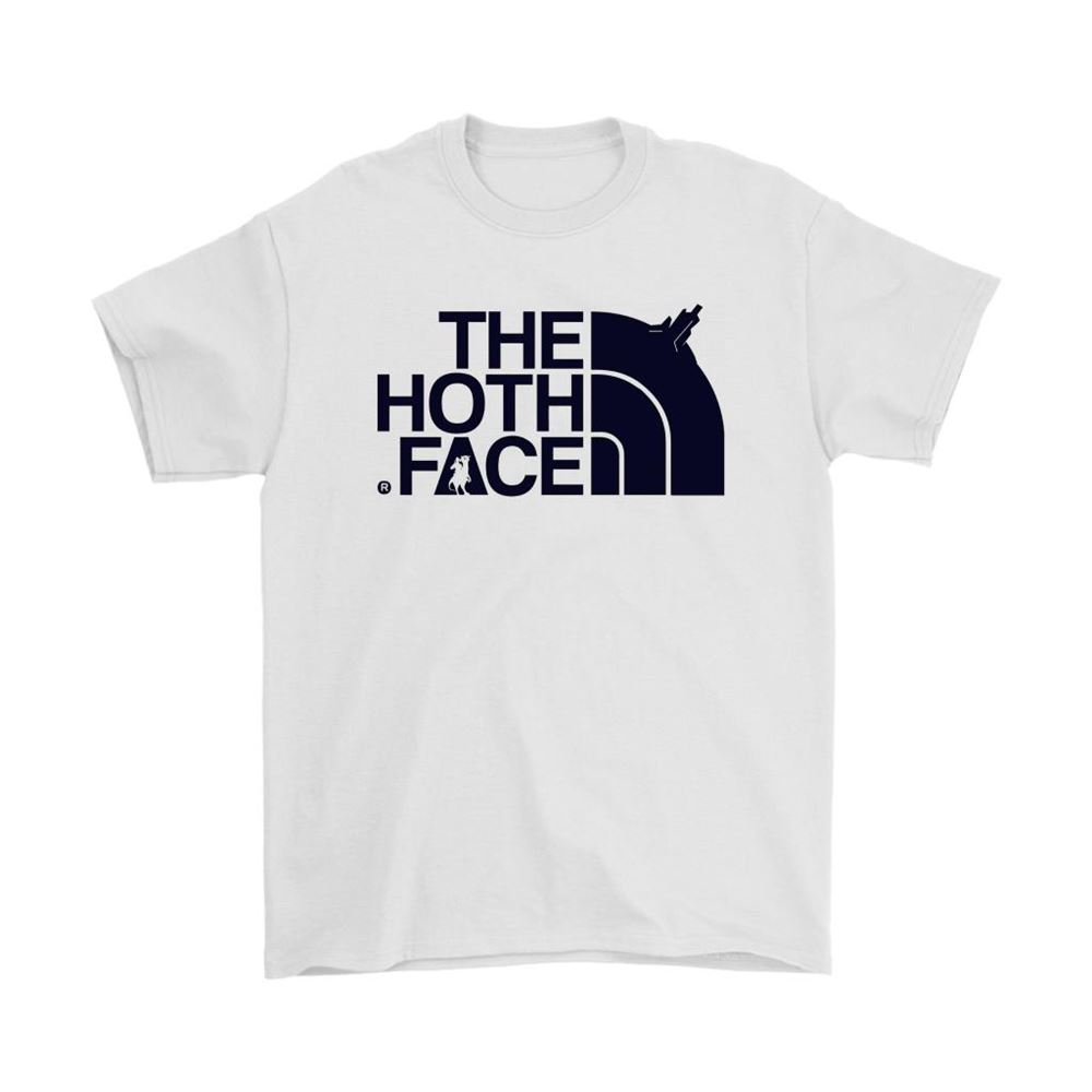 The Hoth Face The North Face Star Wars Mashup Shirts