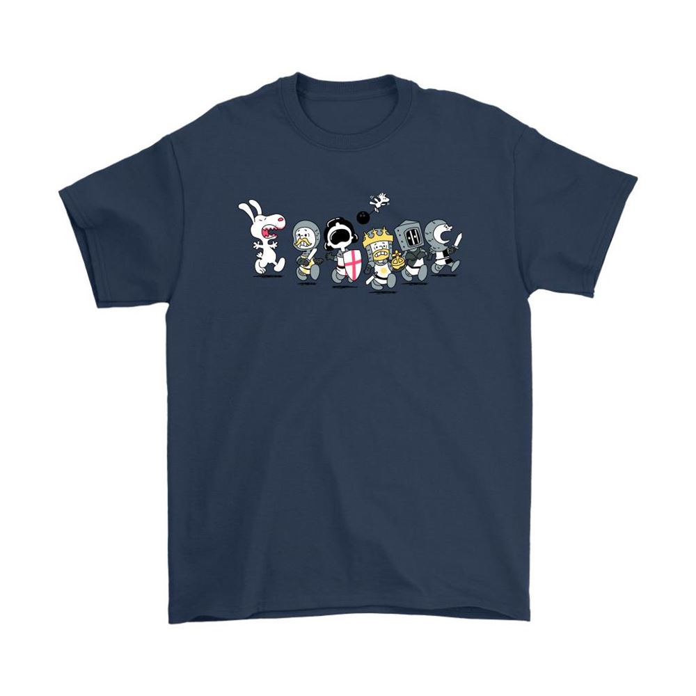 The Killer Rabbit Of Caerbannog Monty Python Snoopy Shirts