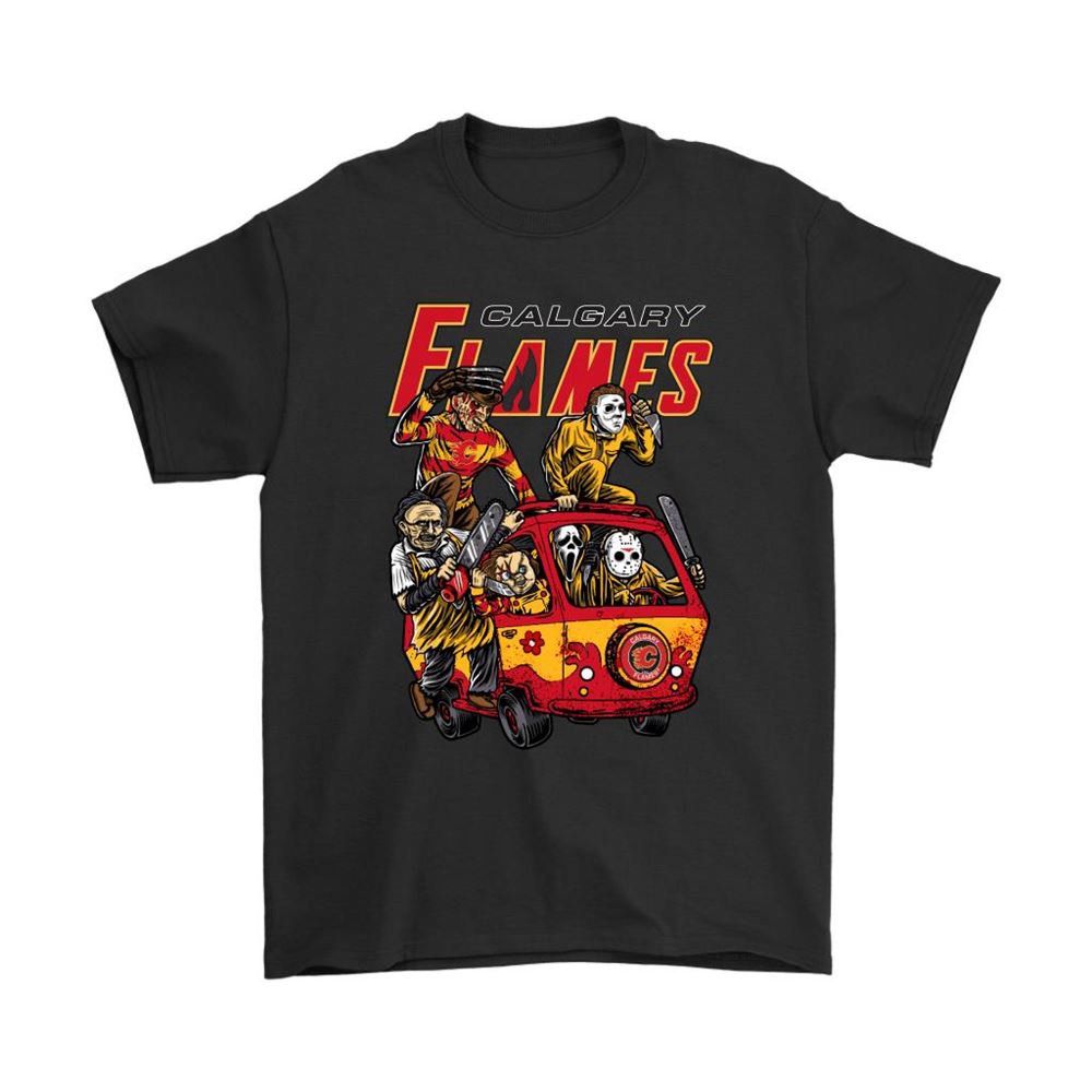 The Killers Club Calgary Flames Horror Nhl Hockey Shirts