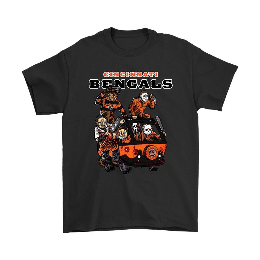 The Killers Club Cincinnati Bengals Horror Nfl Football Shirts