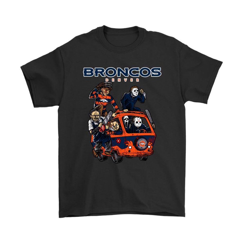 The Killers Club Denver Broncos Horror Nfl Football Shirts