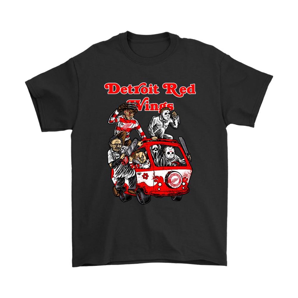 The Killers Club Detroit Red Wings Horror Nhl Hockey Shirts