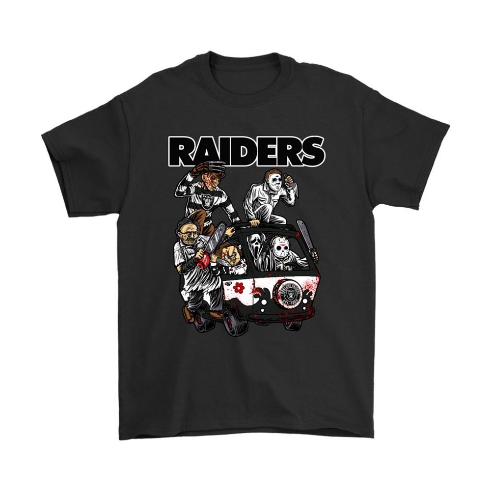 The Killers Club Oakland Raiders Horror Nfl Football Shirts