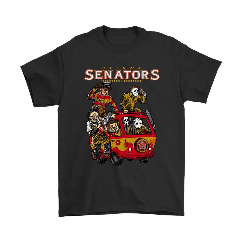 The Killers Club Ottawa Senators Horror Nhl Hockey Shirts
