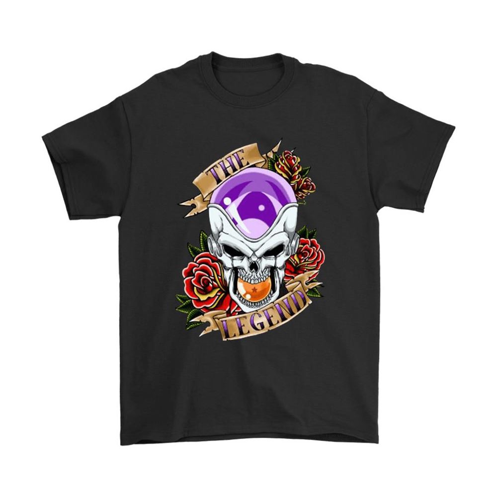 The Legend Frieza Dragon Ball Z Skull And Rose Shirts