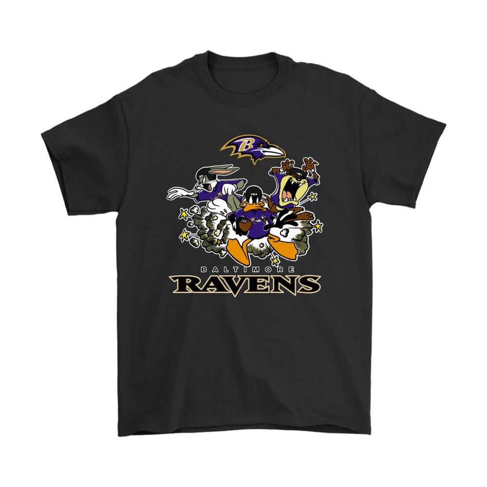 The Looney Tunes Football Team Baltimore Ravens Nfl Shirts
