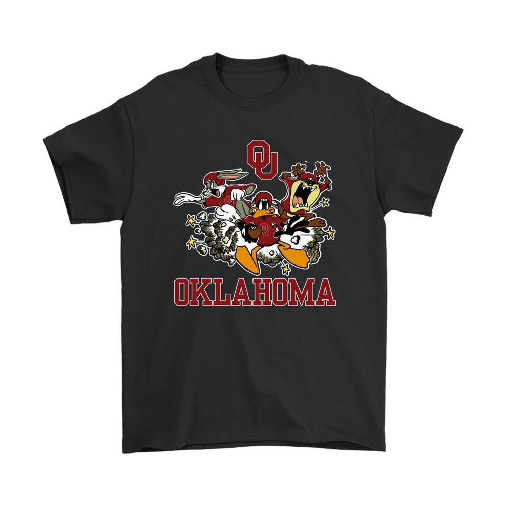The Looney Tunes Football Team Oklahoma Sooners Ncaa Shirts