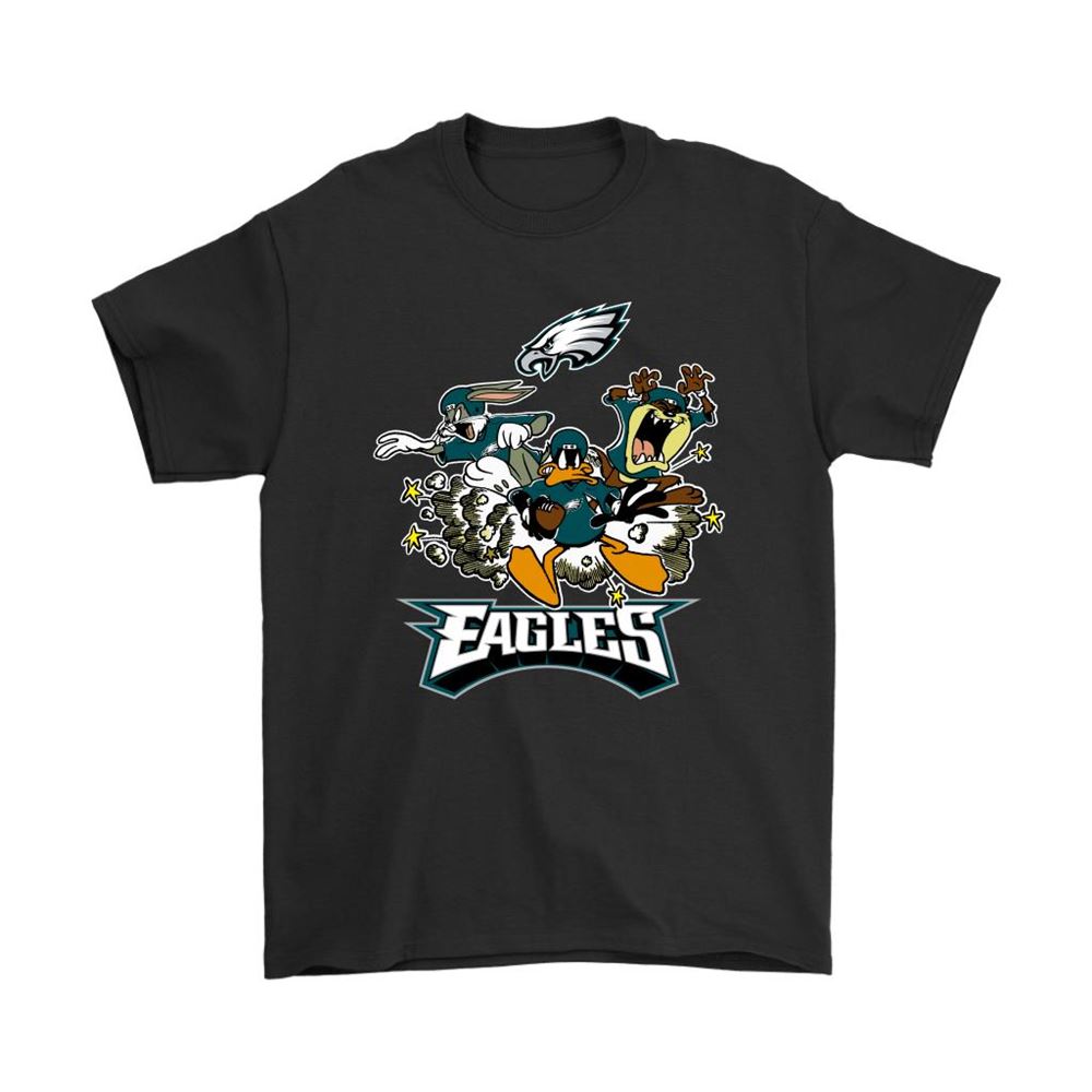 The Looney Tunes Football Team Philadelphia Eagles Nfl Shirts