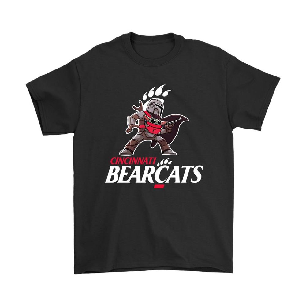 The Mandalorian Baby Yoda Cincinnati Bearcats Ncaa Shirts