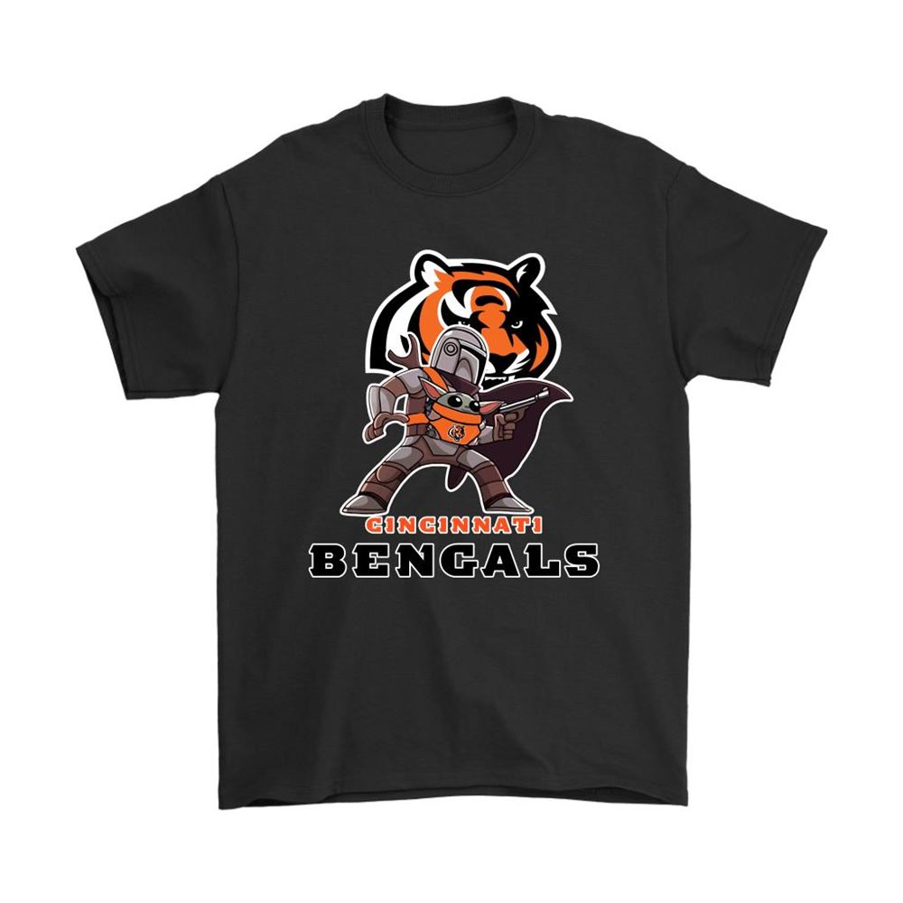 The Mandalorian Baby Yoda Cincinnati Bengals Nfl Shirts