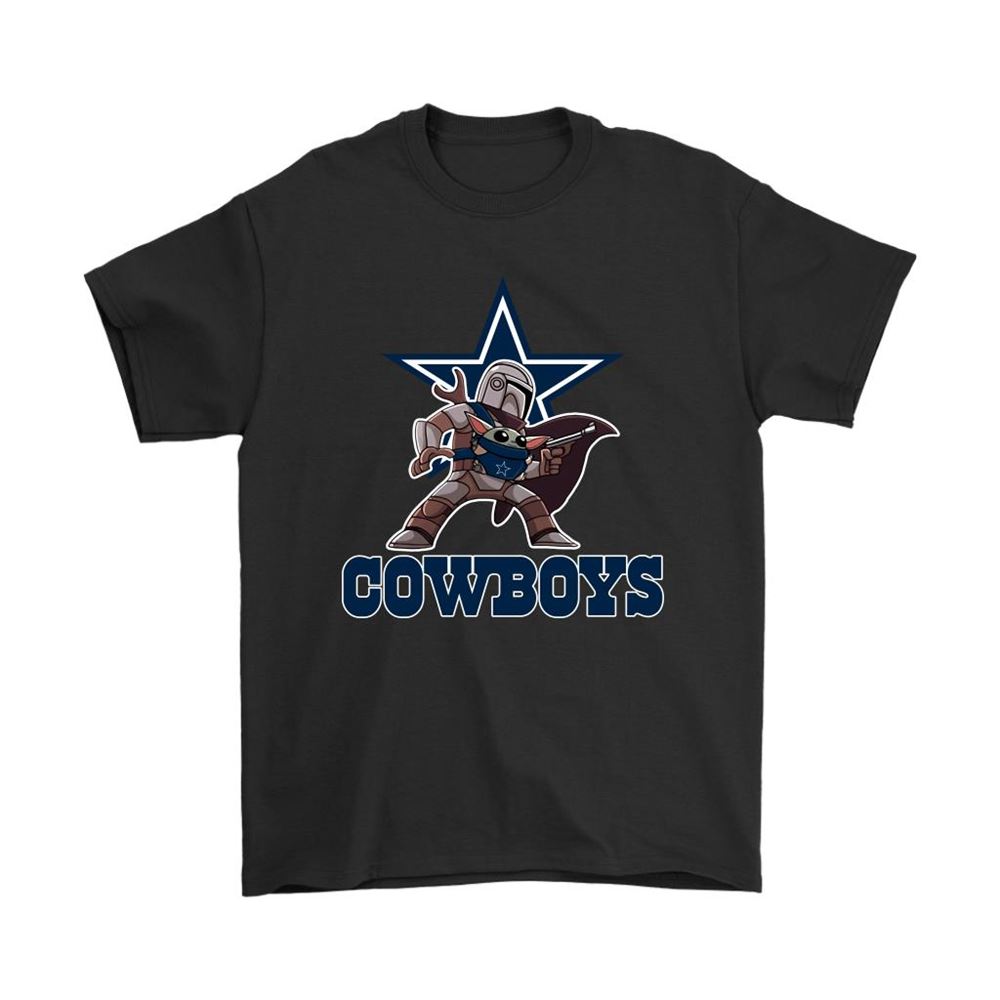 The Mandalorian Baby Yoda Dallas Cowboys Nfl Shirts