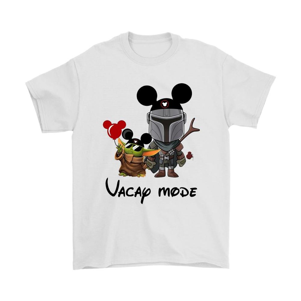 The Mandalorian Baby Yoda Disney Vacay Mode Shirts