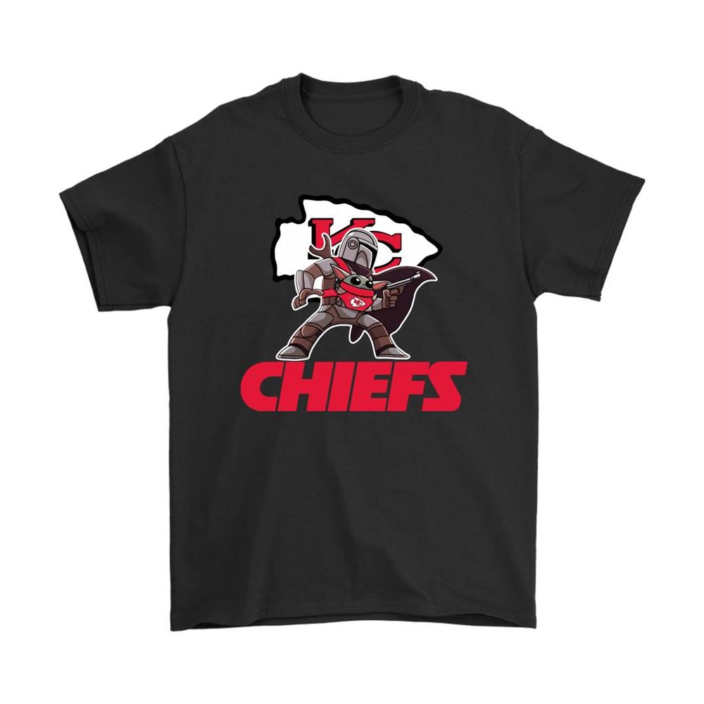 The Mandalorian Baby Yoda Kansas City Chiefs Nfl Shirts