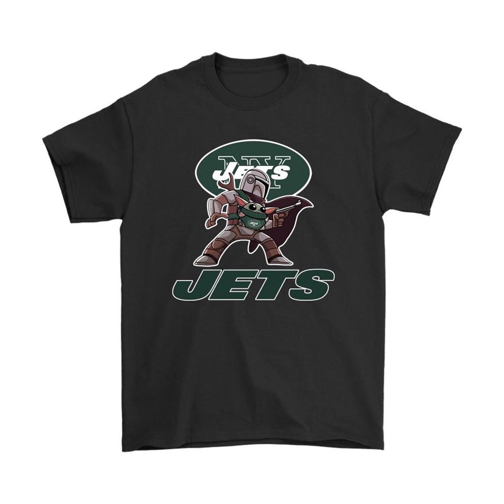 The Mandalorian Baby Yoda New York Jets Nfl Shirts