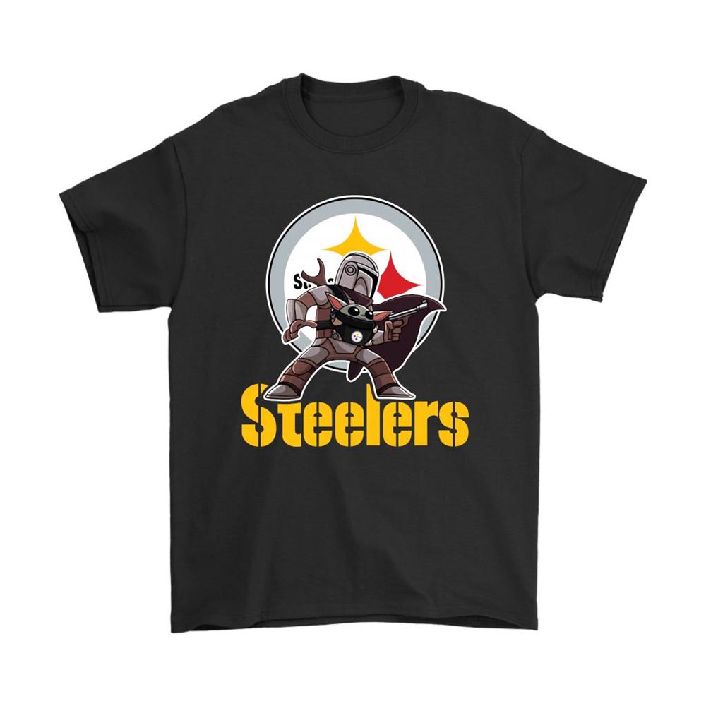 The Mandalorian Baby Yoda Pittsburgh Steelers Nfl Shirts