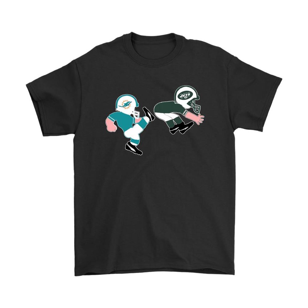 The Miami Dolphins Kick Your Ass Nfl Football Shirts
